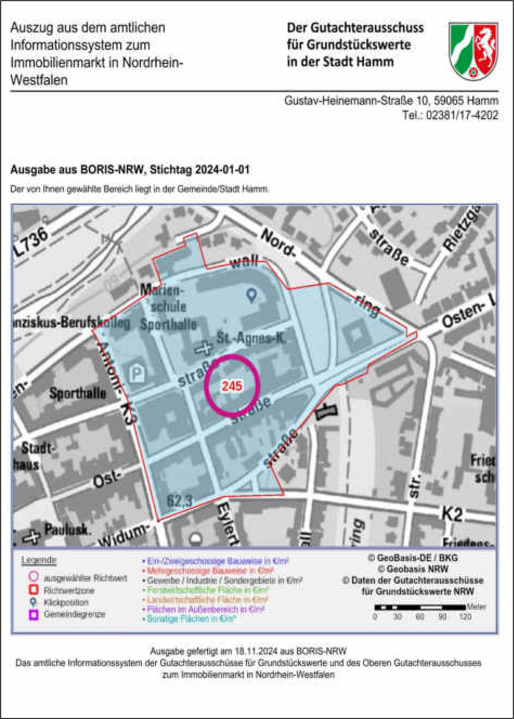 nordrheinwestpfalen 0022 K 0027/2024 Nordenwall 22b, 22c, 22d, 22e, 59065 Hamm 21