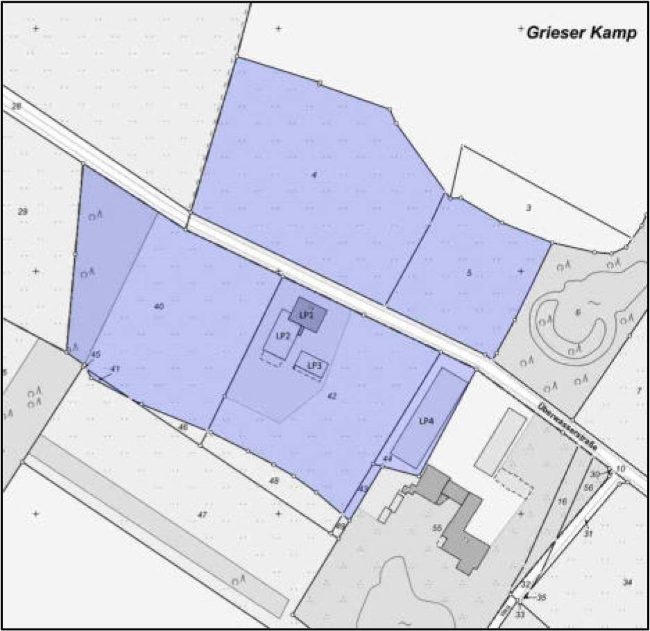 Zweifamilienhaus, Stall, Garage, offene Fahrzeughalle, Landwirtschaftsflächen in Immenbrock, Überwasserstraße 19, 59379 Selm, Bork - Bild 3