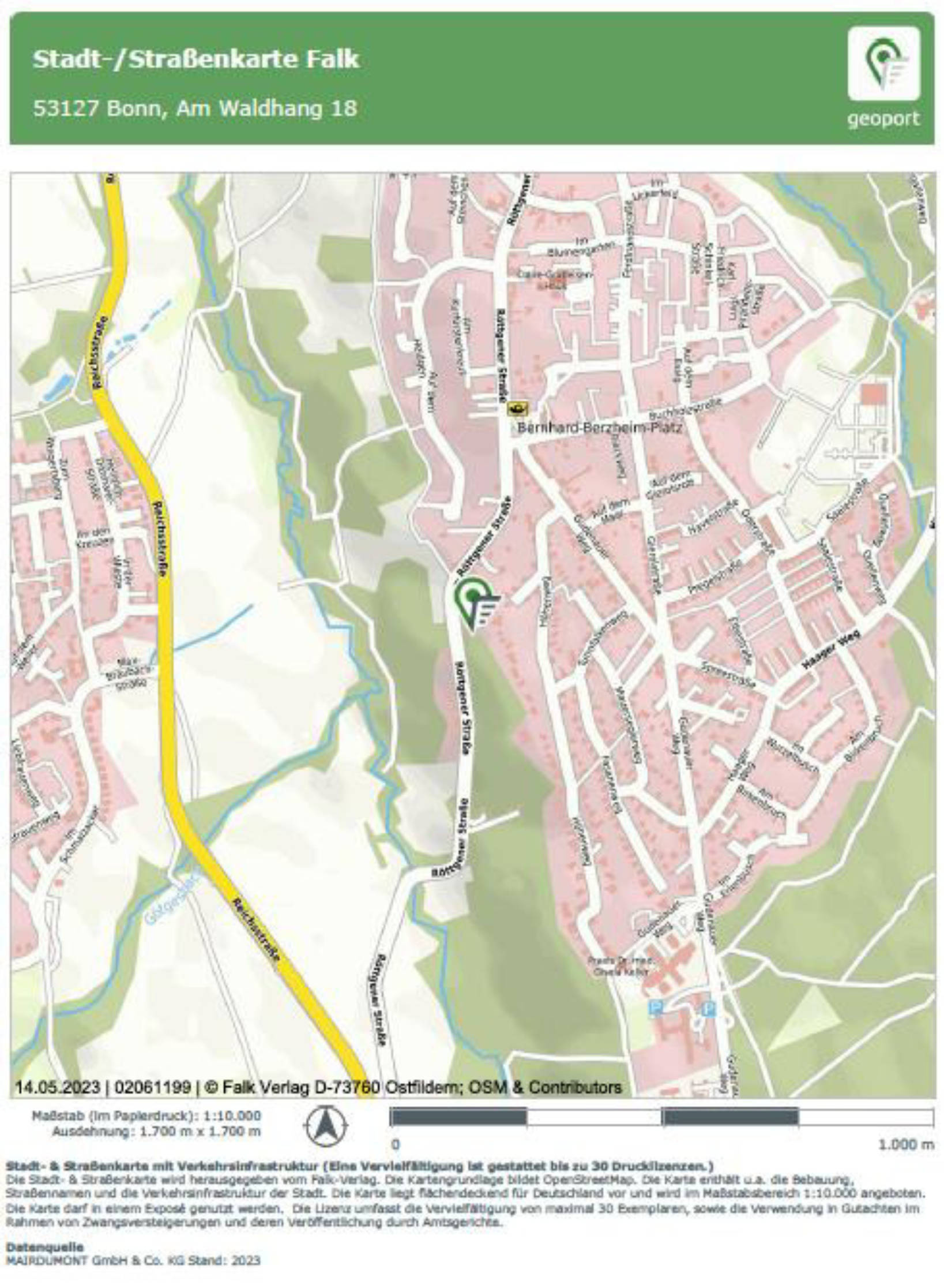 nordrheinwestpfalen 0023 K 0039/2022 Waldstrasse 18, 64237 Bonn, Ippendorf´rf 11