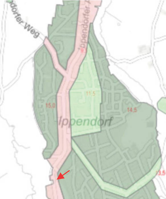 Kfz-Stellplatz, Garage, Einfamilienhaus, Doppelhaushälfte in Waldstrasse 18, 64237 Bonn, Ippendorf´rf - Bild 2