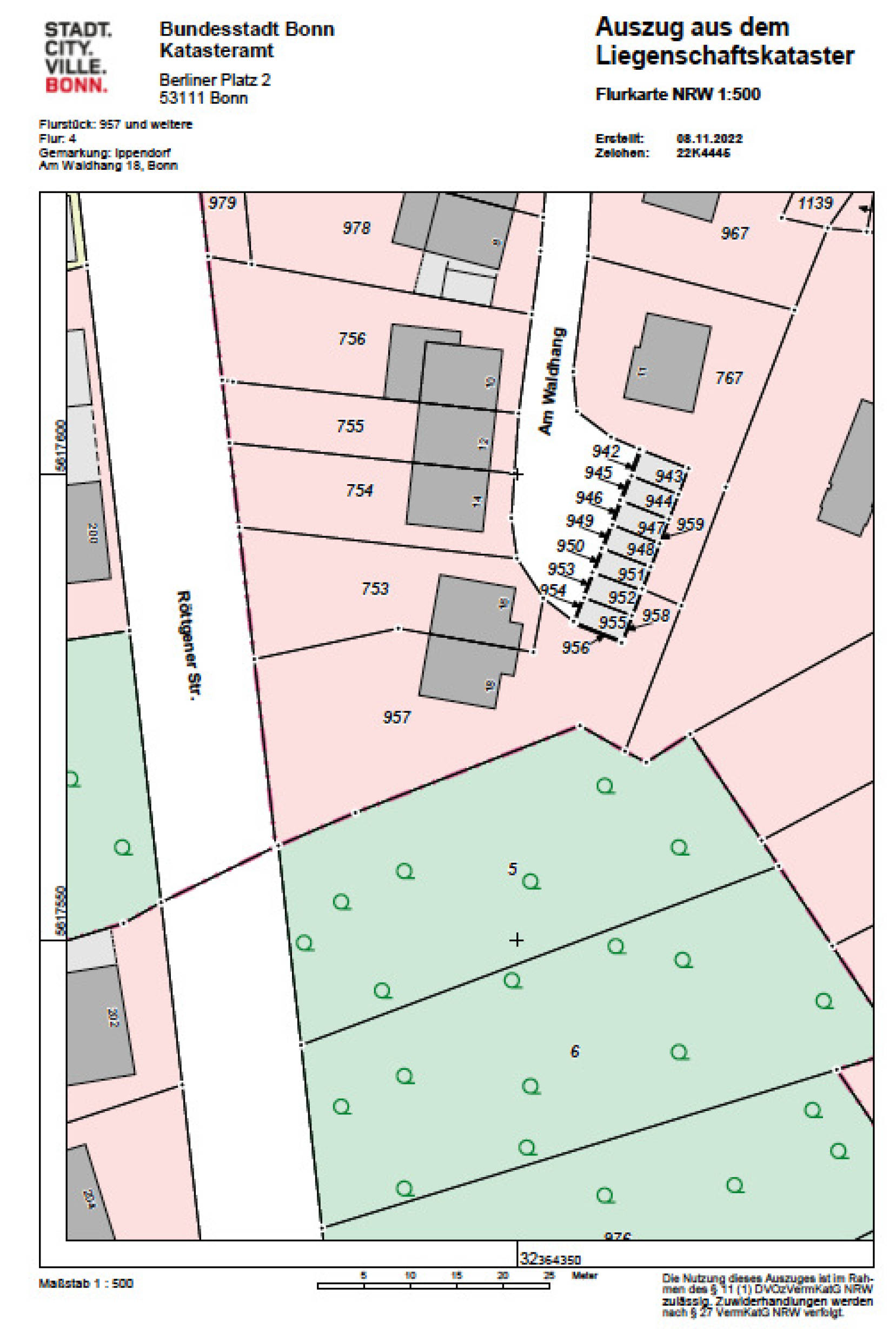 Kfz-Stellplatz, Garage, Einfamilienhaus, Doppelhaushälfte in Waldstrasse 18, 64237 Bonn, Ippendorf´rf - Bild 5