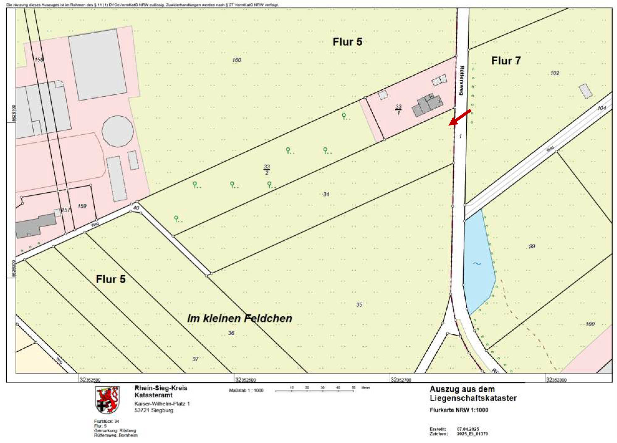 nordrheinwestpfalen 0023 K 0043/2018 Rüttersweg, 53332 Bornheim, Rösberg 16