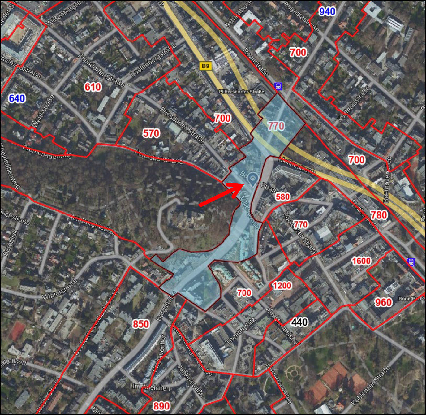 Eigentumswohnung (3 bis 4 Zimmer) in Aennchenplatz 4, Friesdorfer Str. 2, 53173 Bonn, Alt-Godesberg - Bild 4