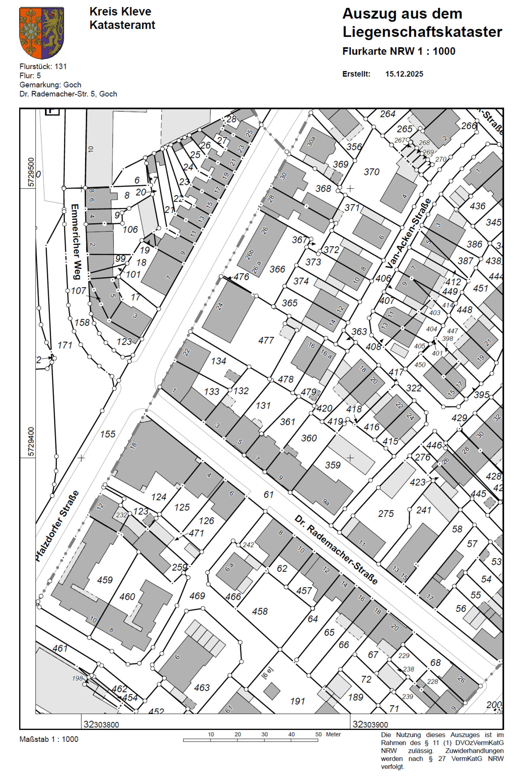 Reihenhaus in Dr. Rademacherstraße 5, 47574 Goch, Goch - Bild 5