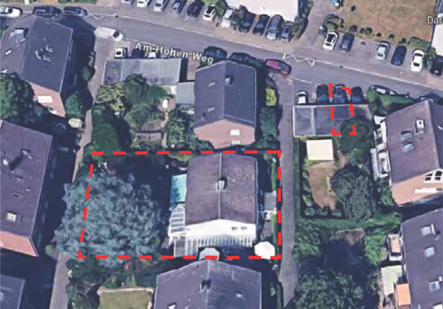 freistehendes Wohnhaus mit einer Garage in Am Hohen Weg 12, 41462 Neuss