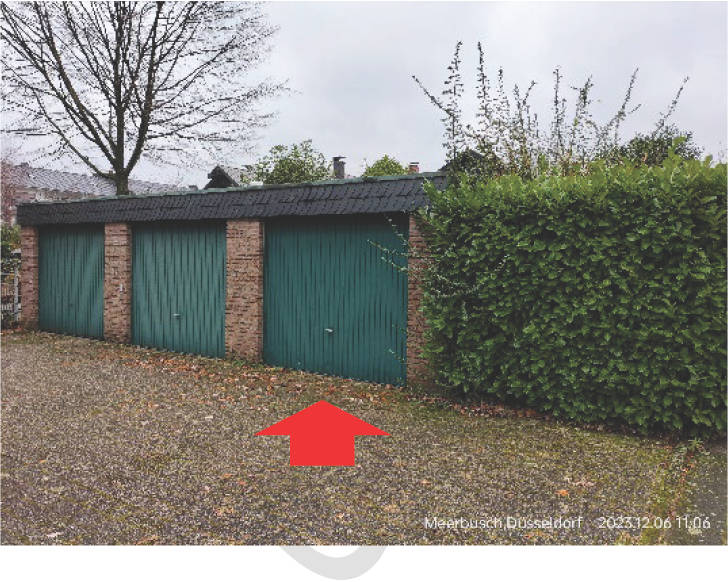 Garage, Reihenhaus in Leipziger Straße 16, 40668 Meerbusch, Latum - Bild 2