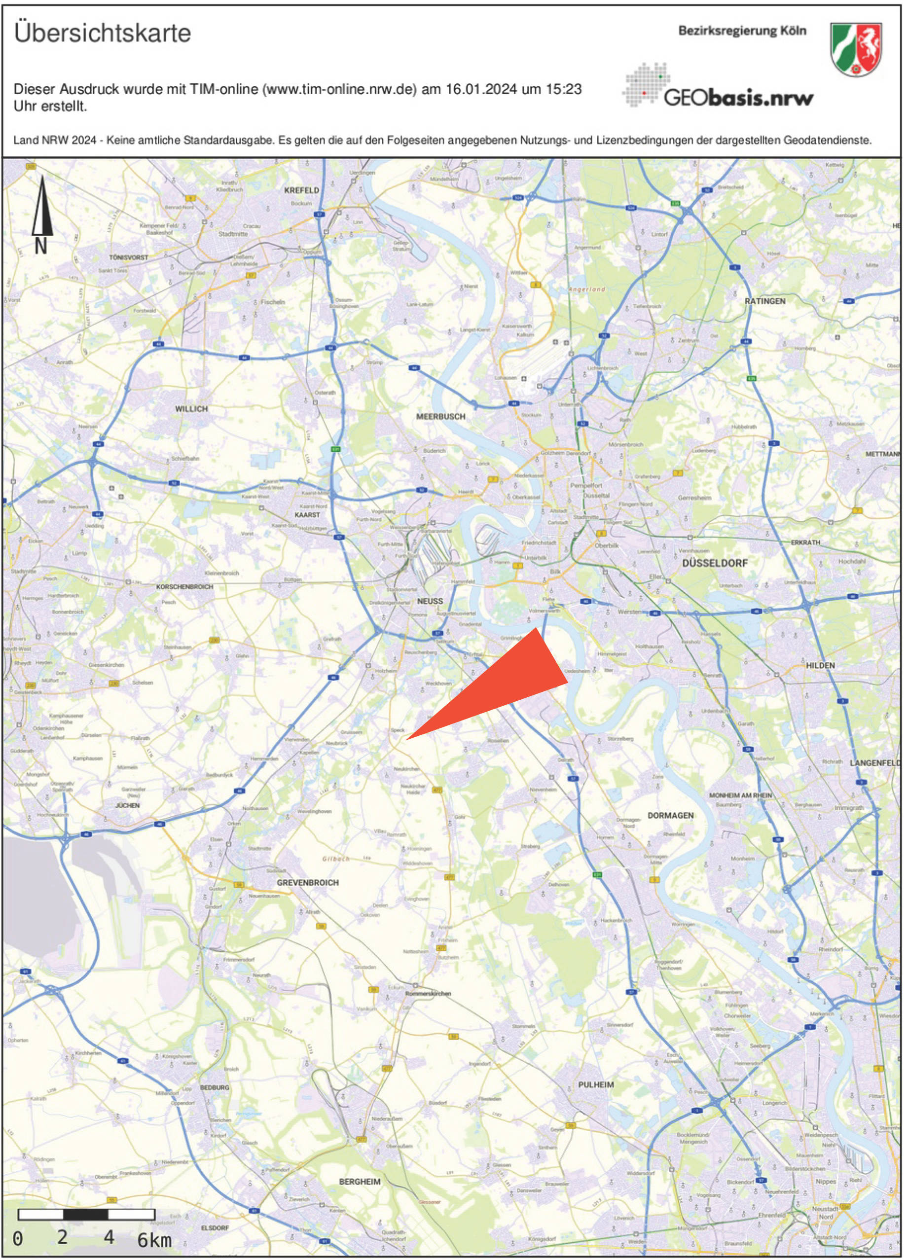 nordrheinwestpfalen 0031 K 0021/2023 An der Griesen/Hoisterfeld, 41469 Neuss, Hoisten 6