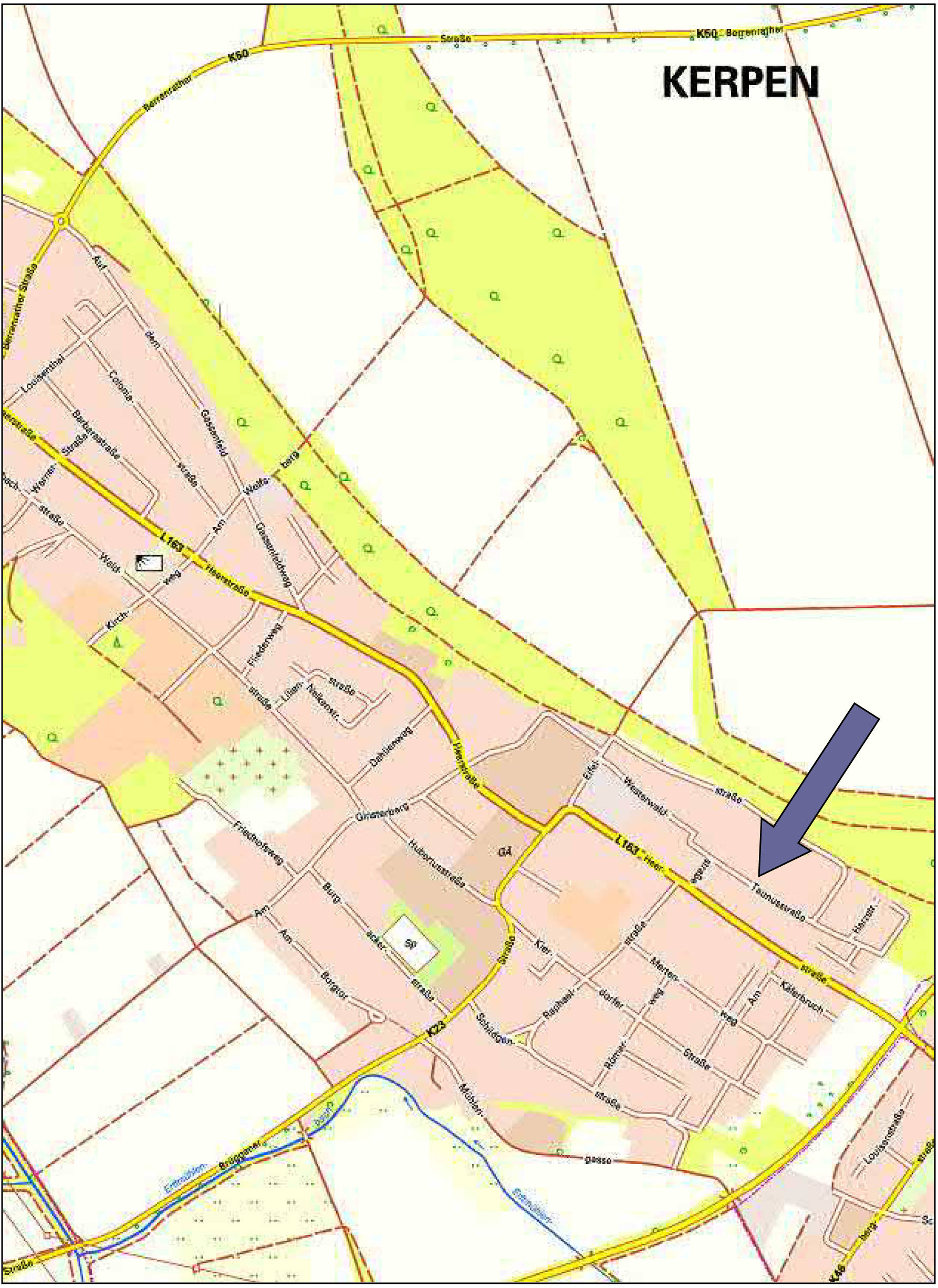 nordrheinwestpfalen 0031 K 0049/2023 Eifelstraße 34, 36, 38, 40, 42, 44, 46, 48, 50, 52, Taunusstraße 9, 11, 13, 15, 17, Hunsrückstraße 1, 3, 5, 50169 Kerpen, Türnich 7