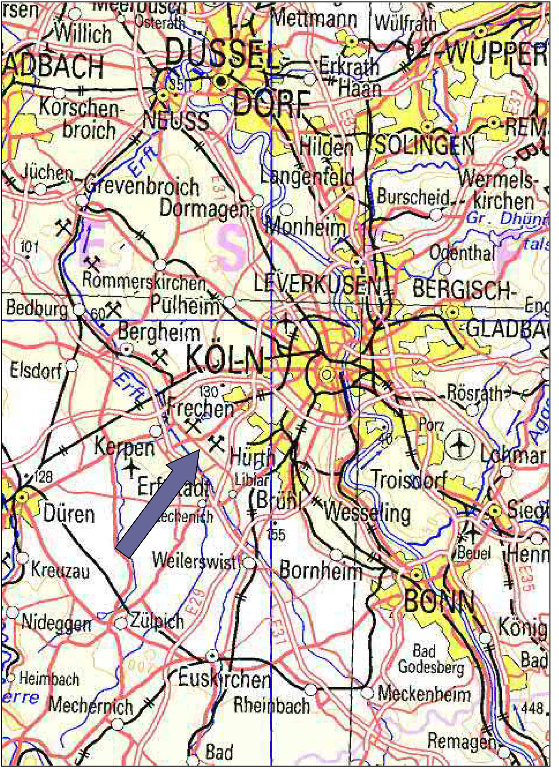 nordrheinwestpfalen 0031 K 0049/2023 Eifelstraße 34, 36, 38, 40, 42, 44, 46, 48, 50, 52, Taunusstraße 9, 11, 13, 15, 17, Hunsrückstraße 1, 3, 5, 50169 Kerpen, Türnich 6