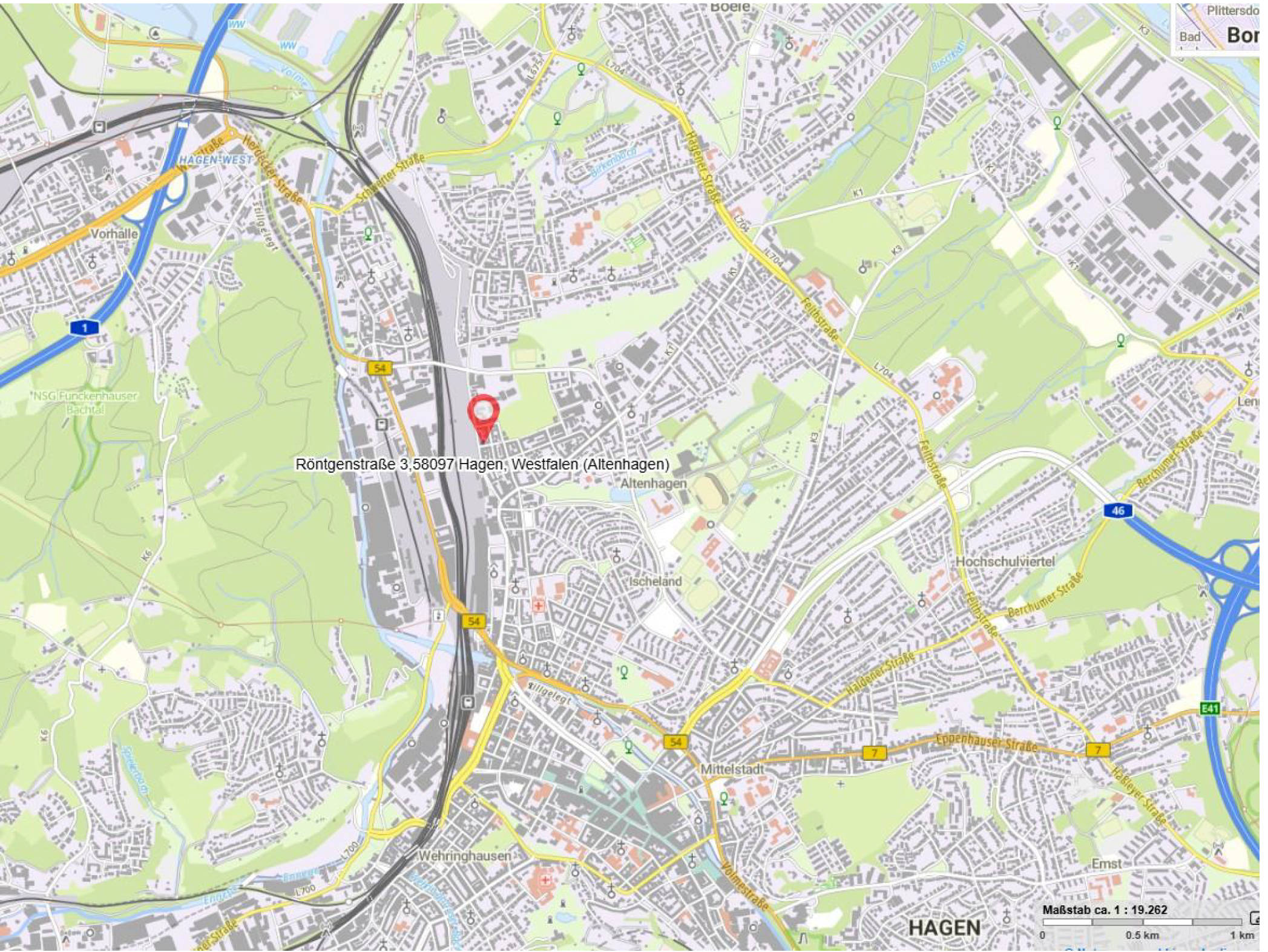 nordrheinwestpfalen 0031 K 0085/2024 Röntgenstr. 3, 58097 Hagen 9