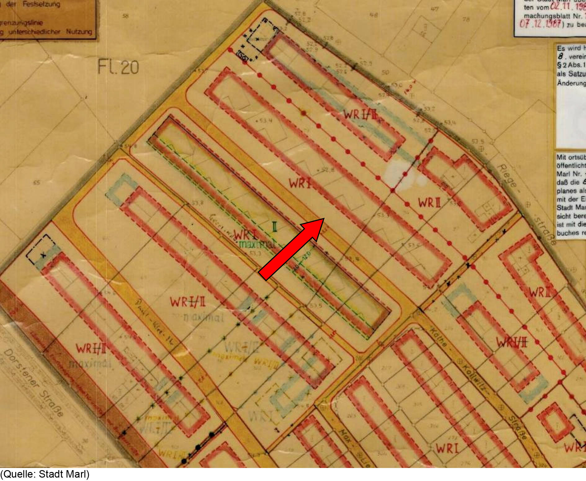 nordrheinwestpfalen 0032 K 0023/2025 Käthe-Kollwitz-Straße 20, 45768 Marl, Alt-Marl 13