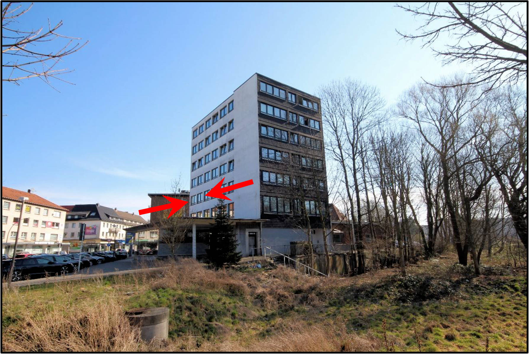 Kfz-Stellplatz, Eigentumswohnung (1 bis 2 Zimmer) in Bergstraße 29, 45770 Marl, Hüls-Süd