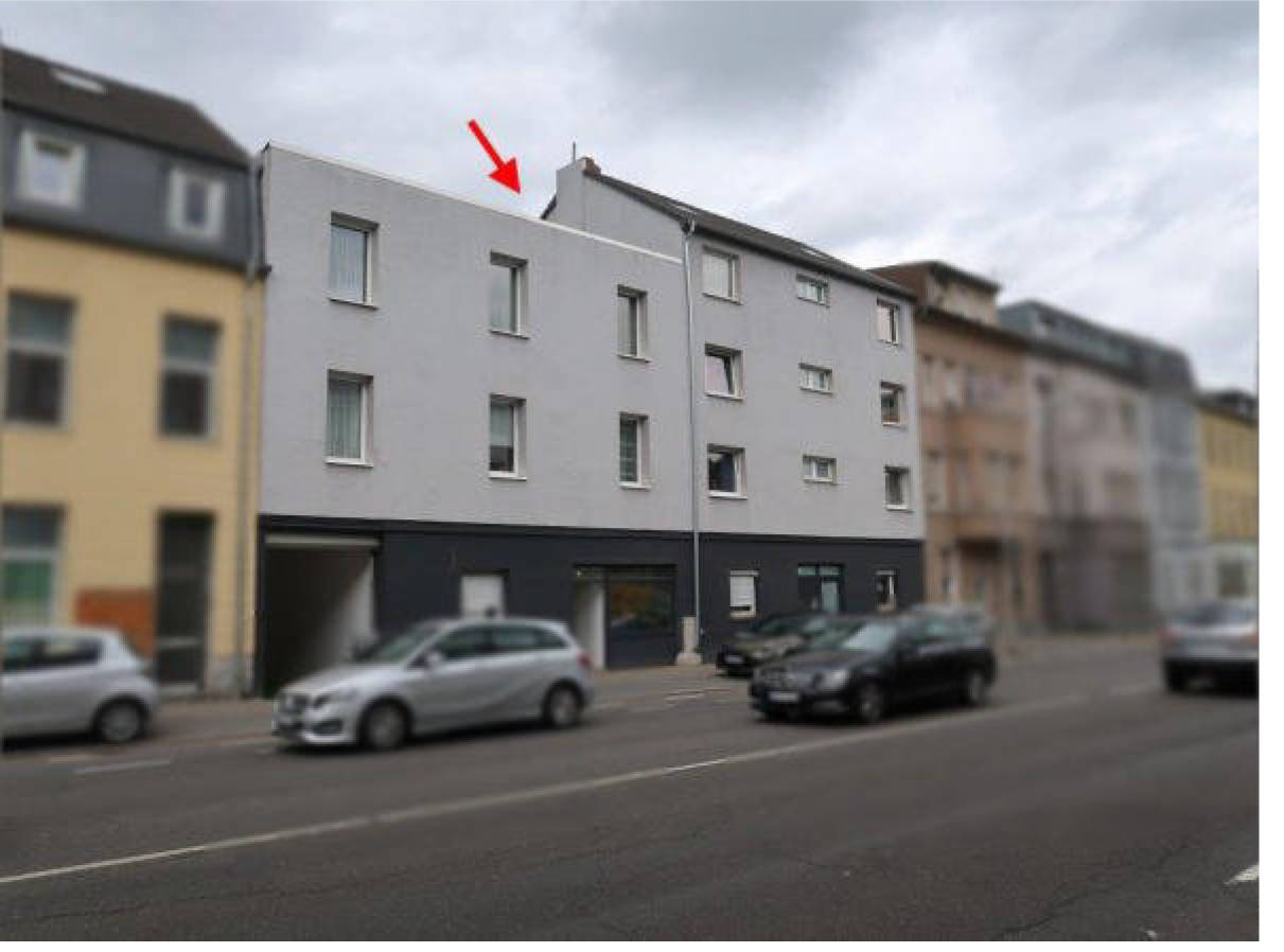 Mehrfamilienhaus, Reihenhaus, Es handelt sich um zwei mehrseitig angebaute unterkellerte Mehrfamilienhäuser. Die Häuser bilden eine wirtschaftliche Einheit. Es liegen in verschiedener Hinsicht Besonderheiten vor. in Aachener Straße 62-64, 52349 Düren, Düren - Bild 3