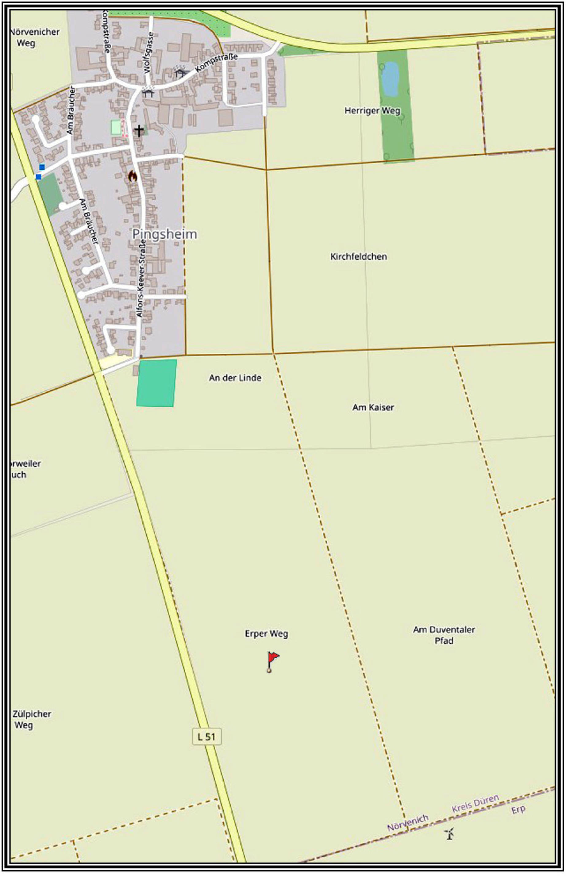 nordrheinwestpfalen 0033K0033-2023 Erper Weg, 52388 Nörvenich, Pingsheim