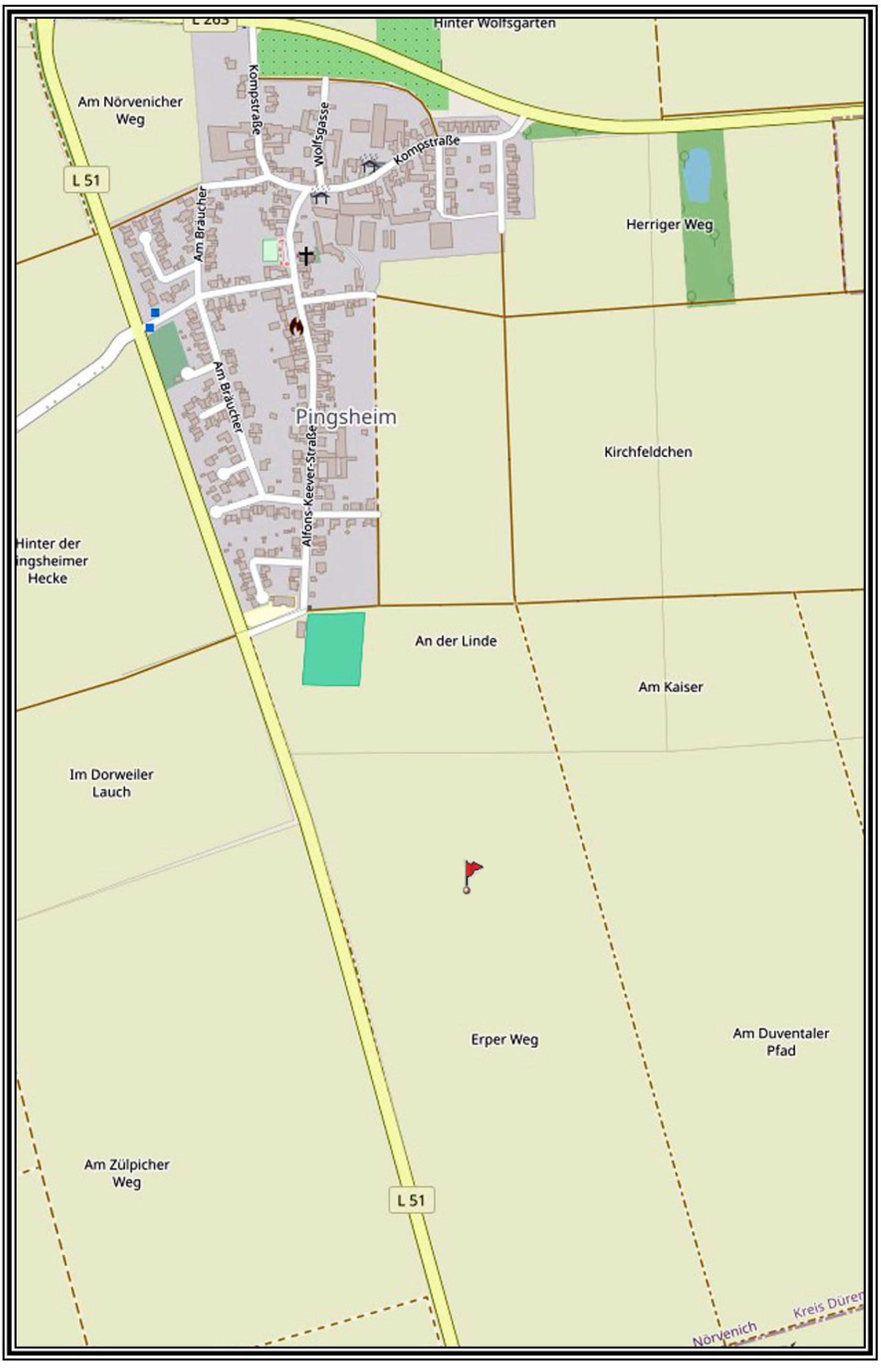 nordrheinwestpfalen 0033K0034-2023 Erper Weg , 52388 Nörvenich, Pingsheim