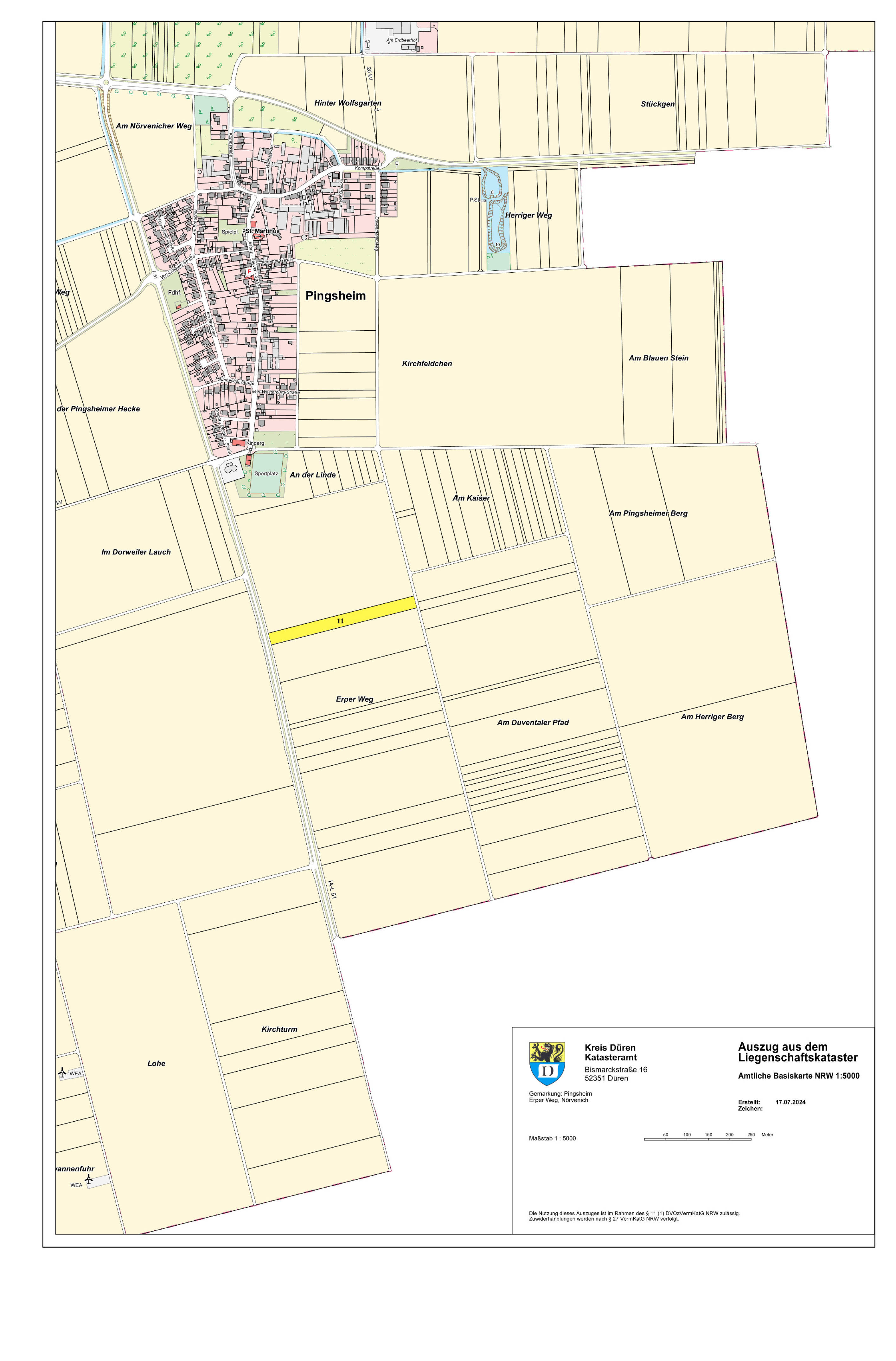 nordrheinwestpfalen 0033K0034-2023 Erper Weg , 52388 Nörvenich, Pingsheim