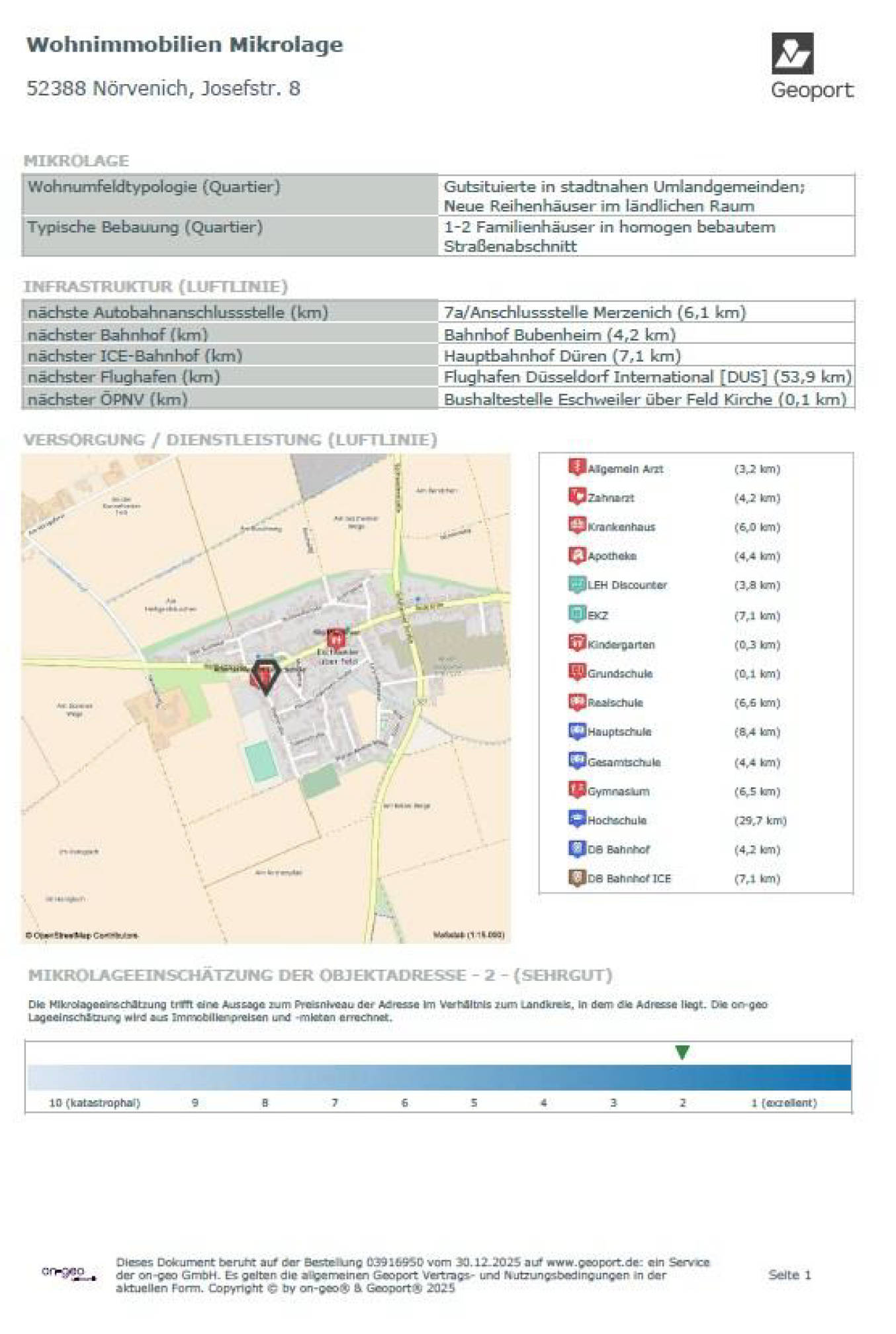 nordrheinwestpfalen 0033 K 0042/2025 Josefstraße 8, 52388 Nörvenich, Eschweiler über Feld 14