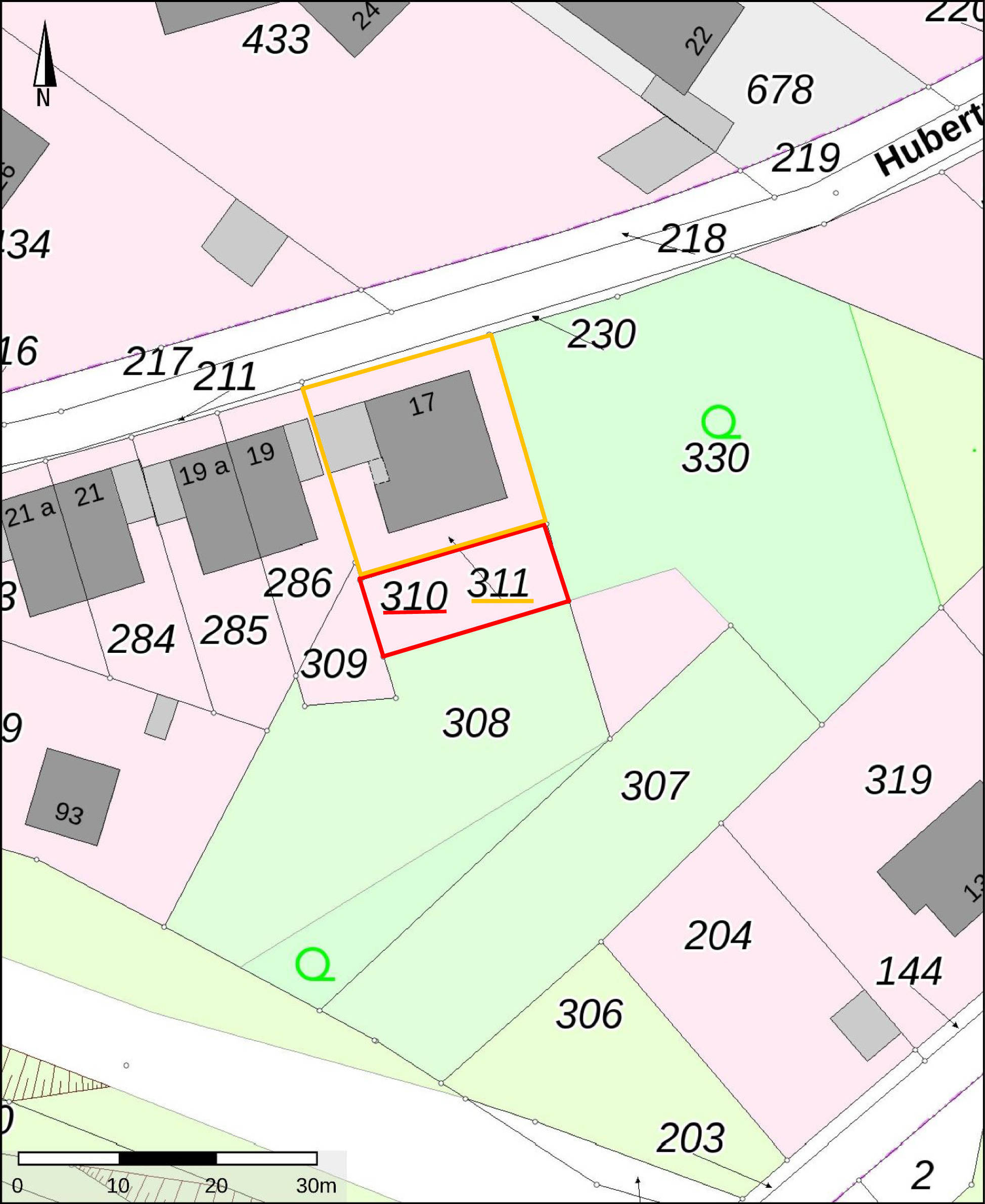 Zweifamilienhaus, Garage, Grünfläche in Hubertusstraße 17, 52393 Hürtgenwald, Gey - Bild 3