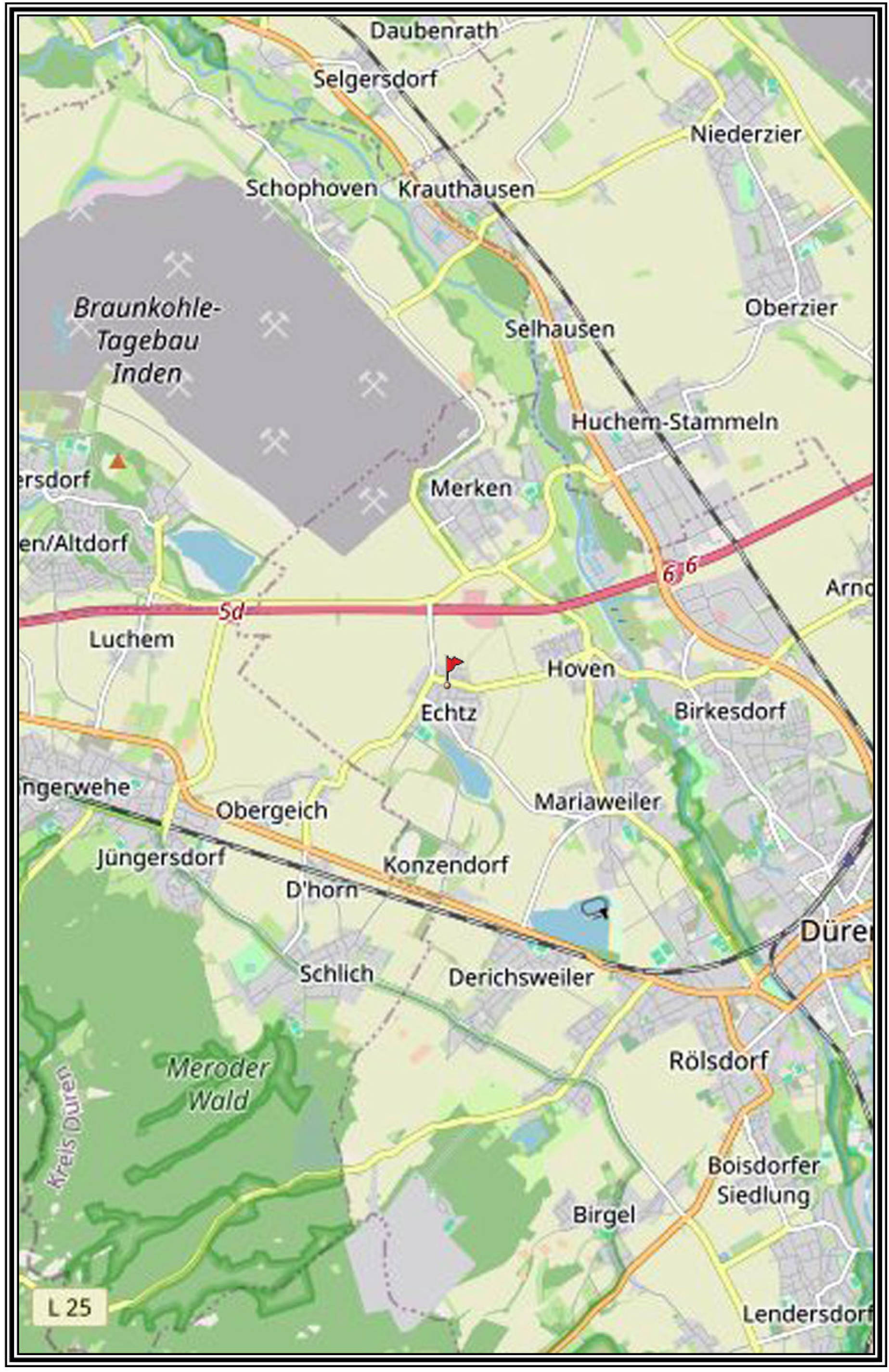 land- und forstwirtschaftlich genutztes Grundstück in An der Erkensgasse, 52353 Düren, Echtz-Konzendorf - Bild 3
