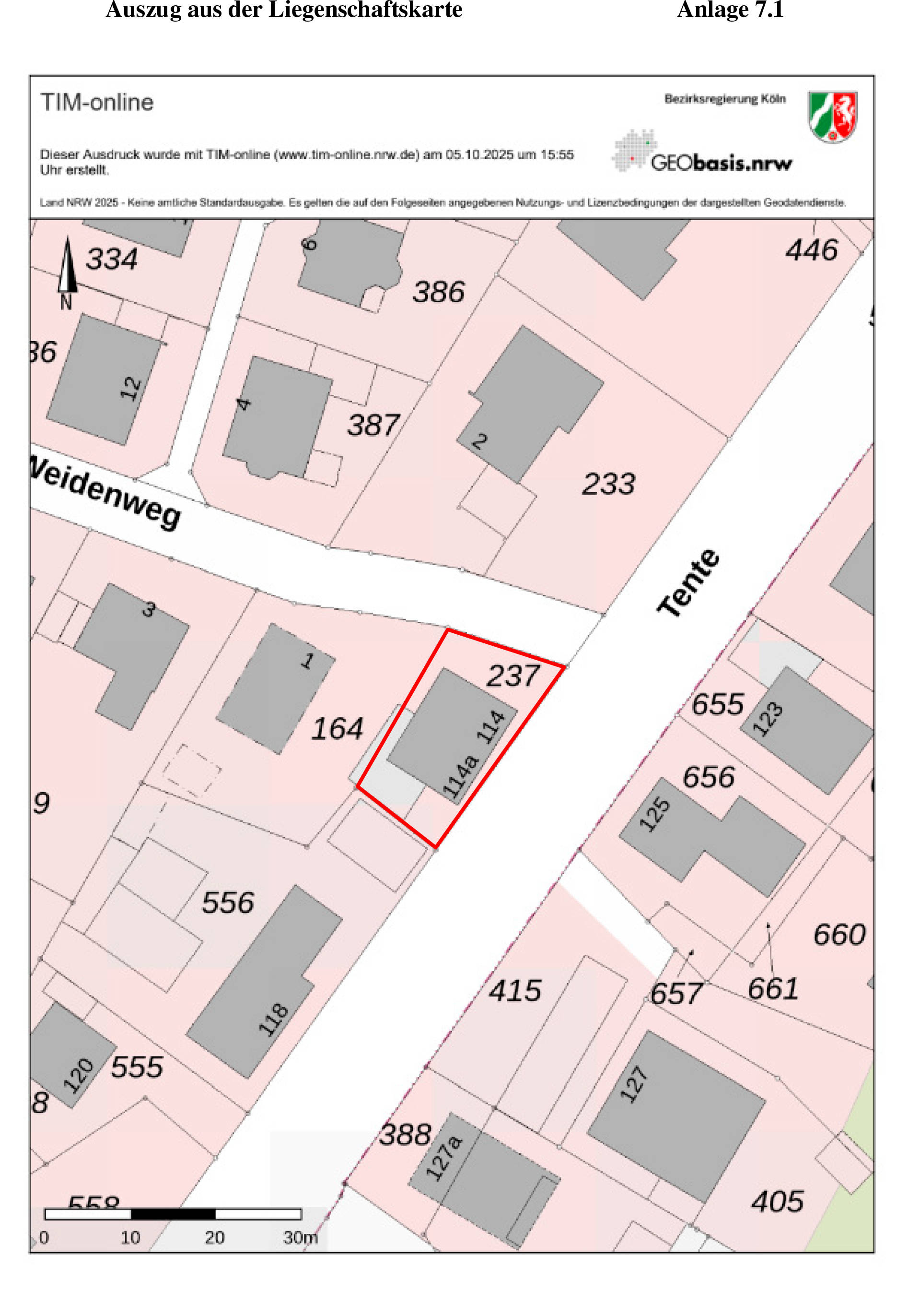nordrheinwestpfalen 0034 K 0015/2025 Weidenweg 1, 42929 Wermelskirchen, Niederwermelskirchen 25