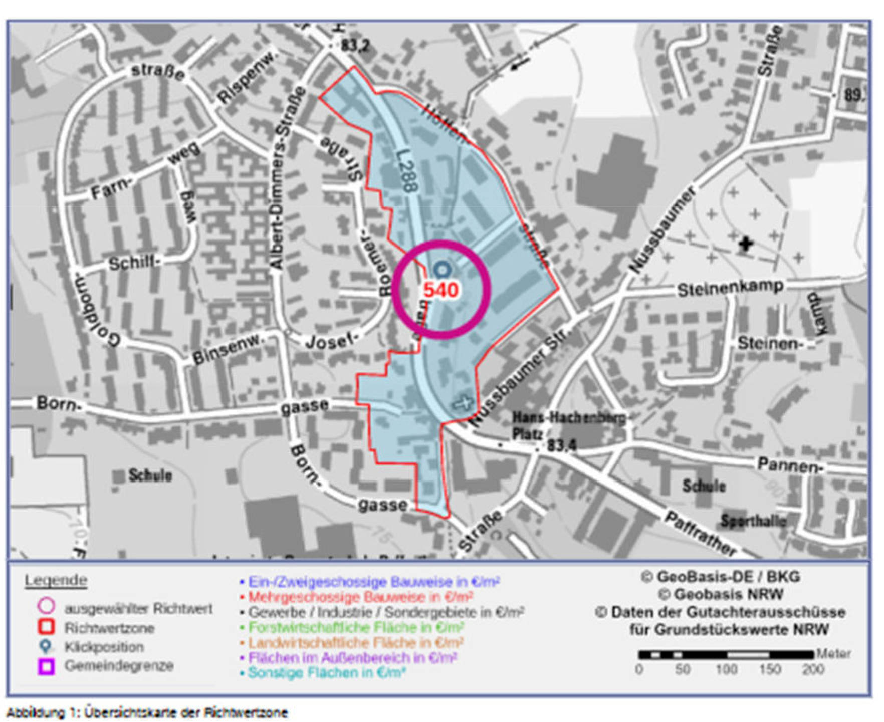 Kfz-Stellplatz, Eigentumswohnung (3 bis 4 Zimmer), WE Nr. 11, Sondernutzungsrecht Tiefgaragenstellplatz P 11 in Borngasse 72,74,76, 51469 Bergisch Gladbach, Paffrath - Bild 4
