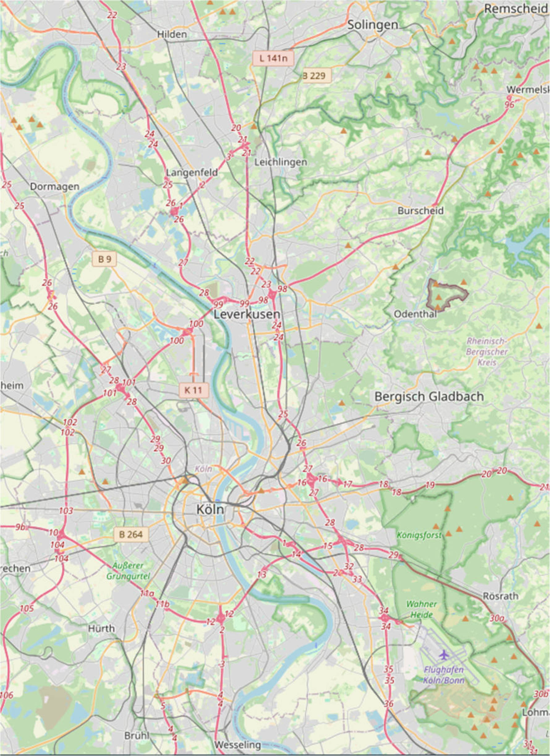 nordrheinwestpfalen 0034 K 0034/2023 Reginharstraße 30, 32, 34, 51429 Bergisch Gladbach, Bensberg 7
