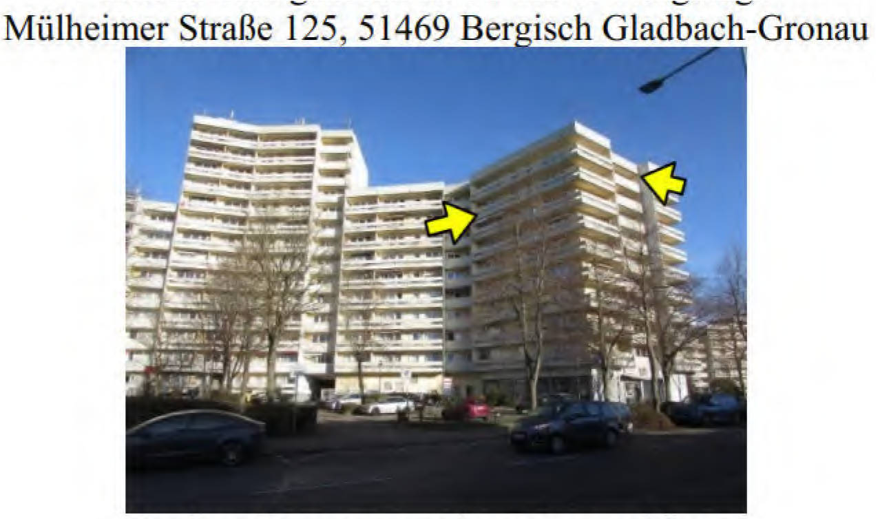 Kfz-Stellplatz (Tiefgarage), Eigentumswohnung (1 bis 2 Zimmer) in Mülheimer Straße 125, 51469 Bergisch Gladbach, Gronau