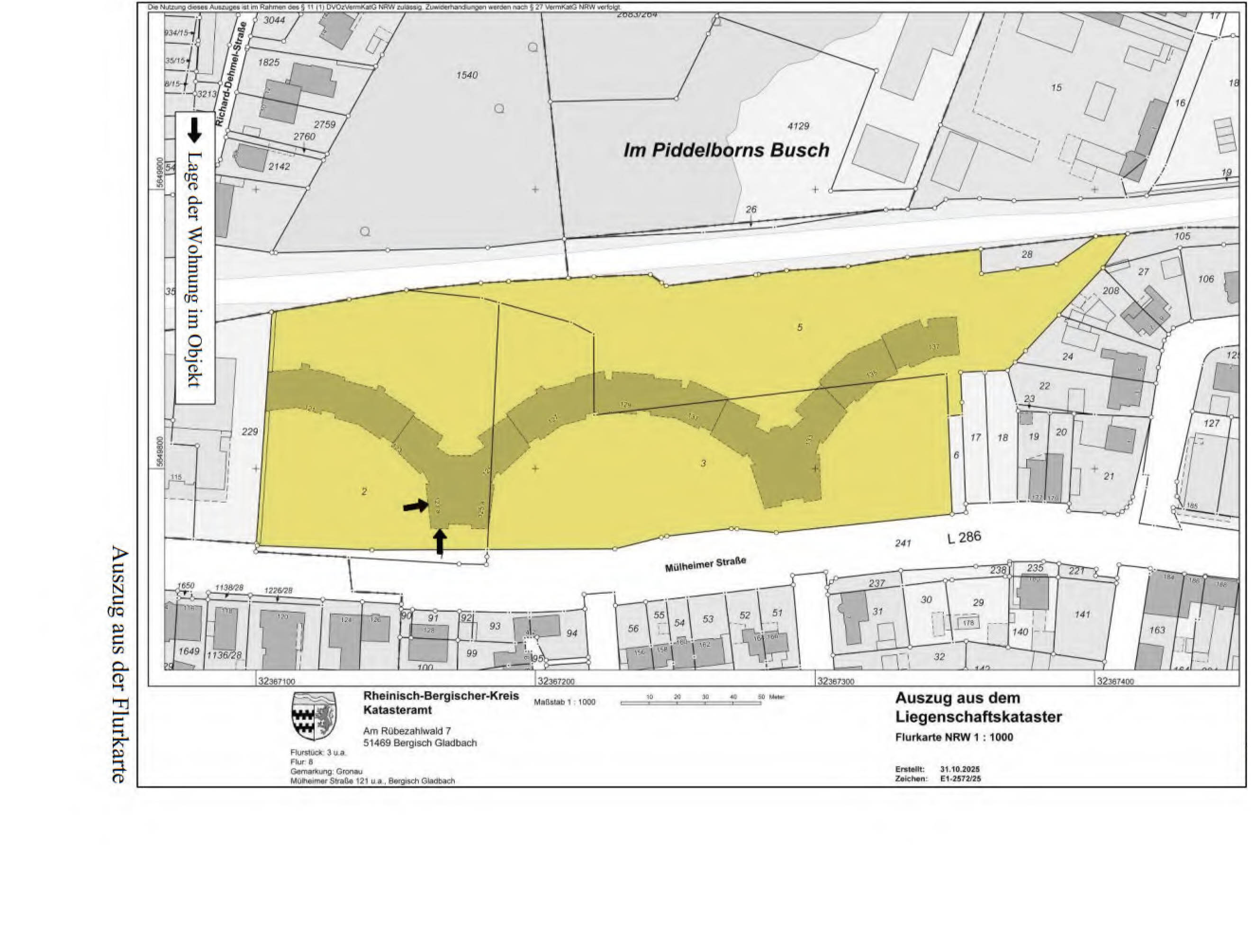 nordrheinwestpfalen 0034 K 0045/2025 Mülheimer Straße 125, 51469 Bergisch Gladbach, Gronau 32