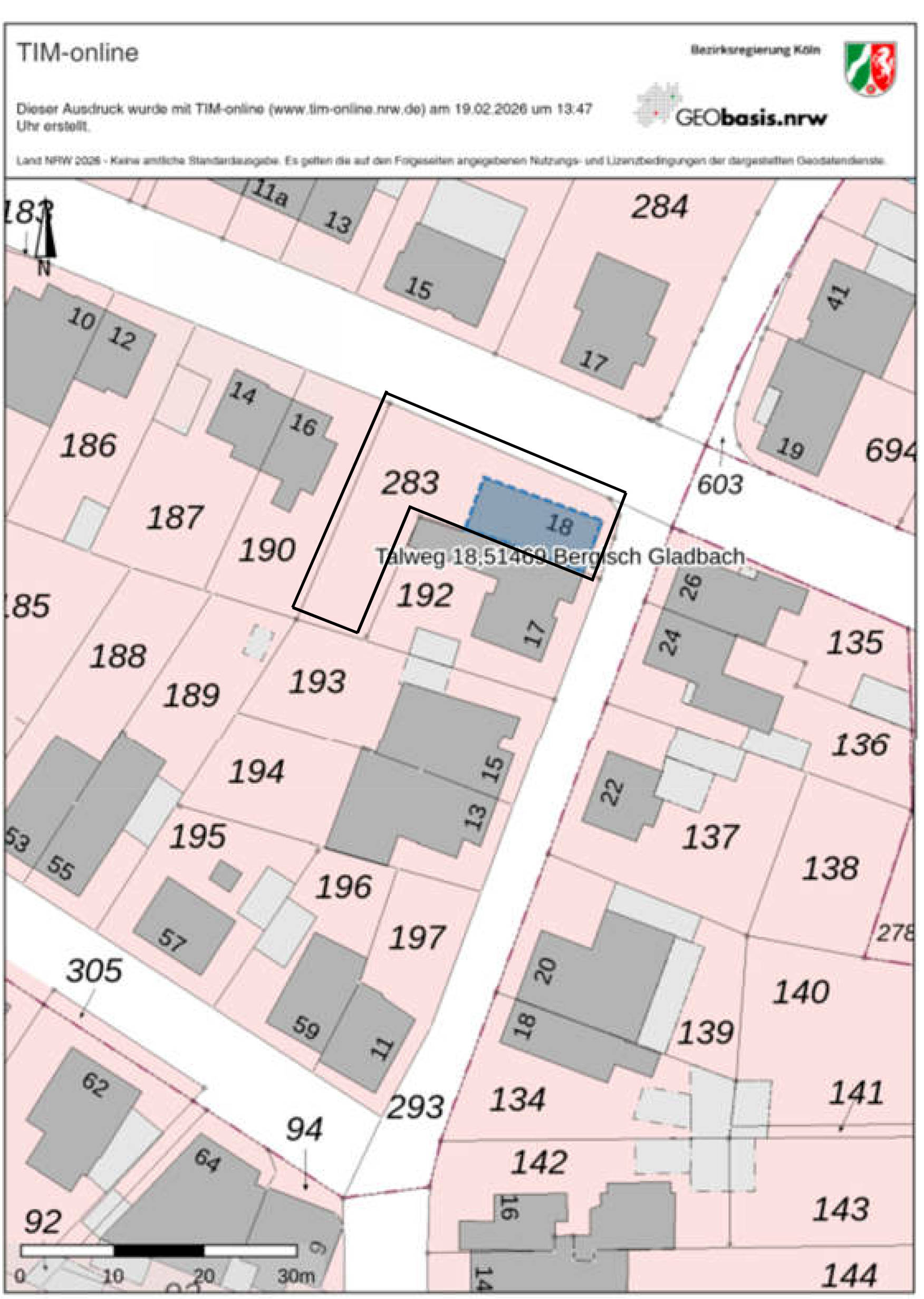 Kfz-Stellplatz, Einfamilienhaus in Talweg 18, 51465 Bergisch Gladbach, Heidkamp - Bild 2