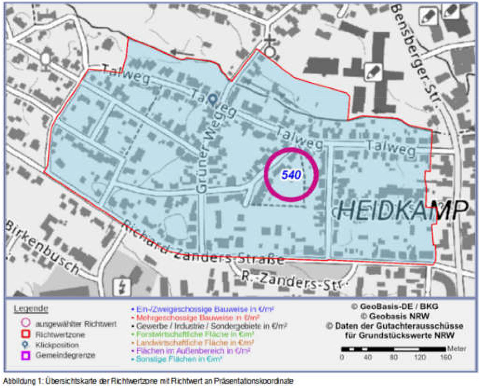 Kfz-Stellplatz, Einfamilienhaus in Talweg 18, 51465 Bergisch Gladbach, Heidkamp - Bild 3