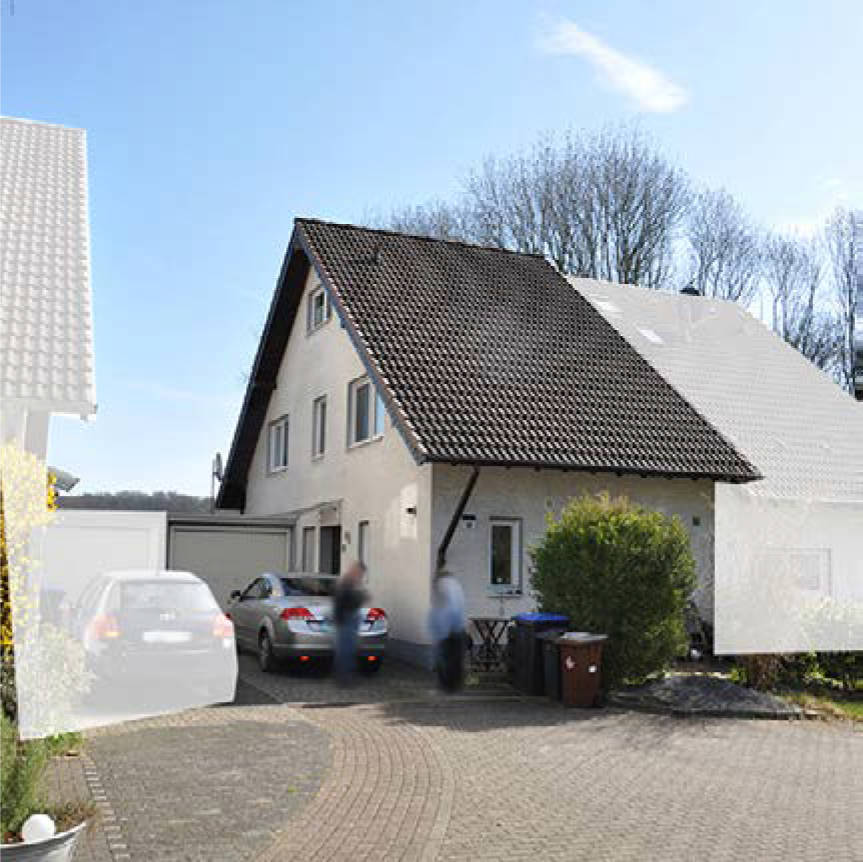Garage, Doppelhaushälfte in Dählchen 44, 51469 Bergisch Gladbach, Paffrath