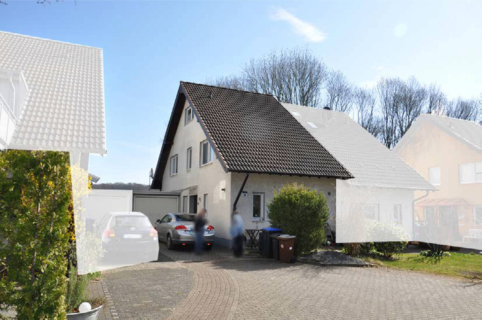 Garage, Doppelhaushälfte in Dählchen 44, 51469 Bergisch Gladbach, Paffrath - Bild 2