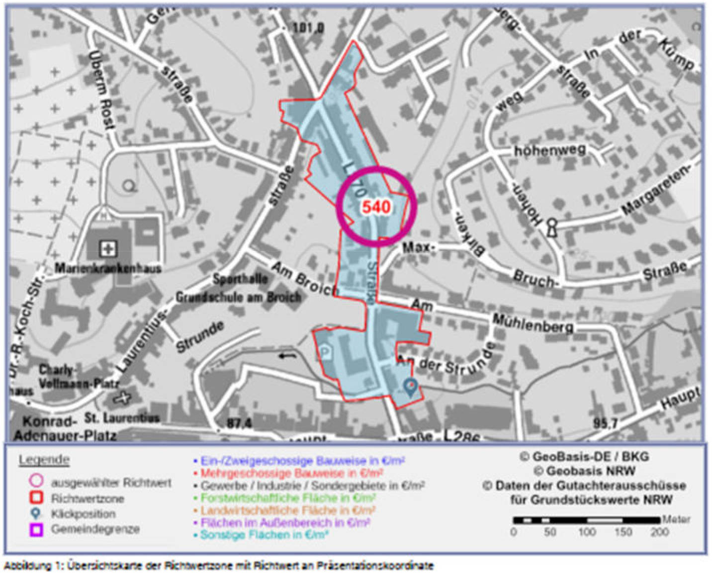 nordrheinwestpfalen 0034 K 0144/2024 Odenthaler Straße 8, 10, 12, 51465 Bergisch Gladbach, Stadtmitte 11