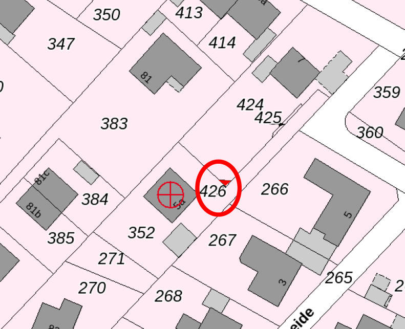 Einfamilienhaus mit PKW-Garage, Teil der Zufahrt, Teil der Zufahrt in Michelsheide 5a, 47906 Kempen, Tönisberg - Bild 3