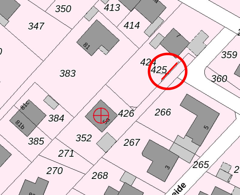 Einfamilienhaus mit PKW-Garage, Teil der Zufahrt, Teil der Zufahrt in Michelsheide 5a, 47906 Kempen, Tönisberg - Bild 2