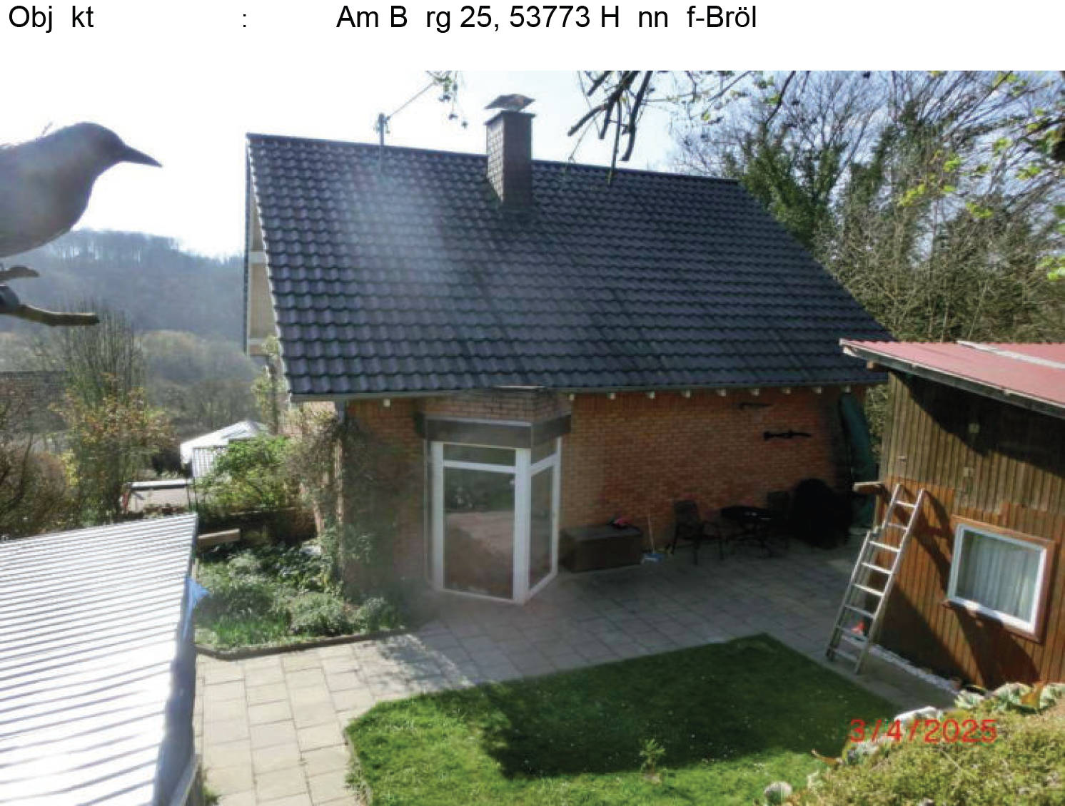 nordrheinwestpfalen 0042 K 0011/2025 Am Berg 25, 53773 Hennef, Bröl 12