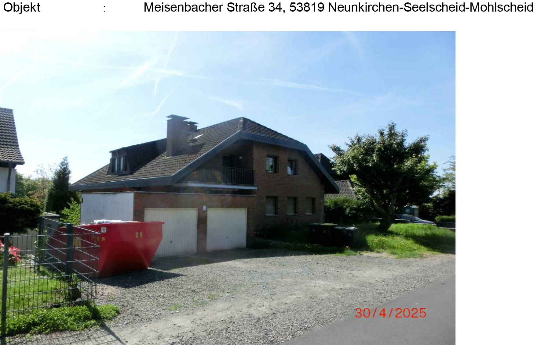 nordrheinwestpfalen 0042 K 0012/2025 Meisenbacher Str. 34, 53819 Neunkirchen-Seelscheid, Mohlscheid 7