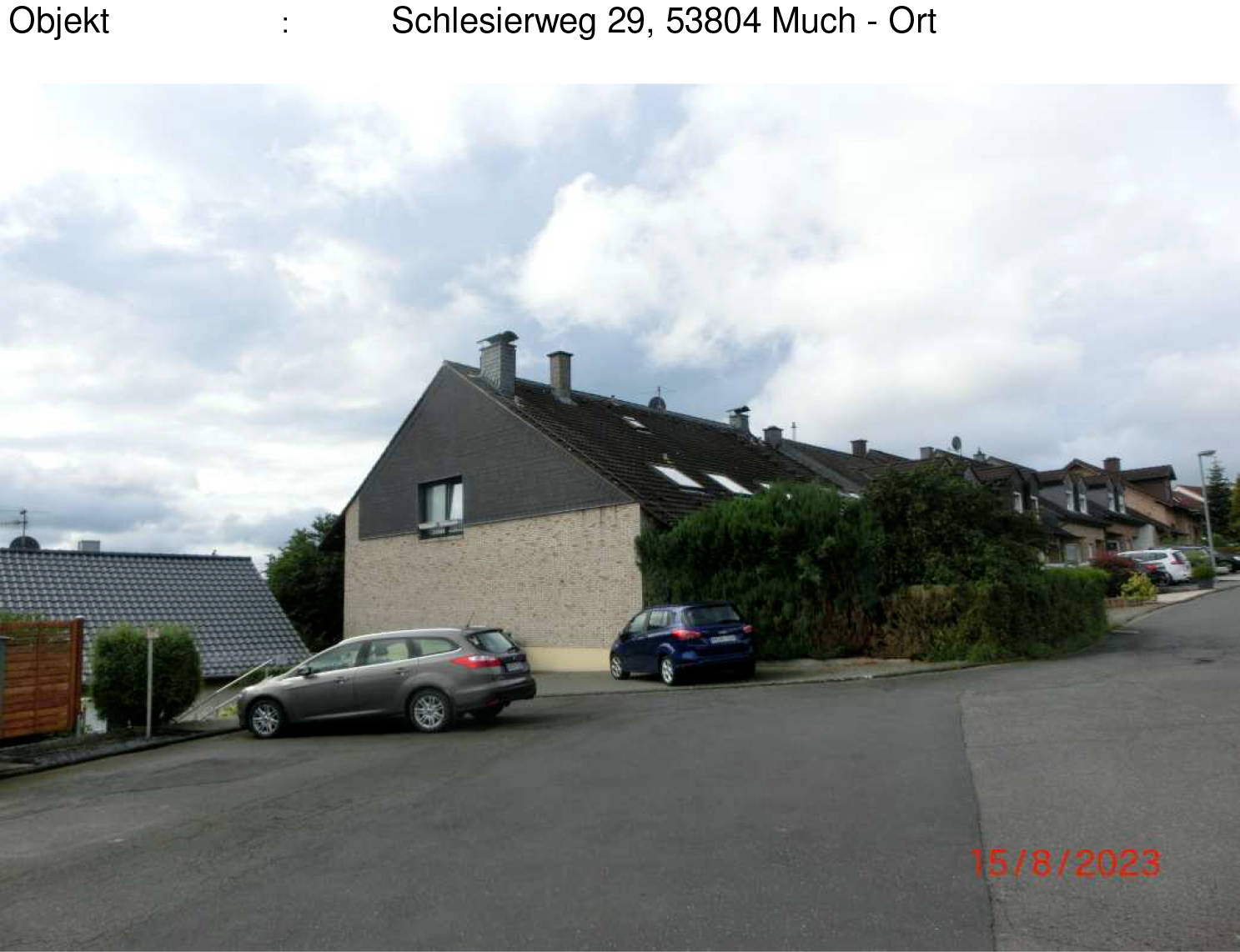 Zweifamilienhaus, Doppelgarage in Schlesierweg 29, 53804 Much, Ort