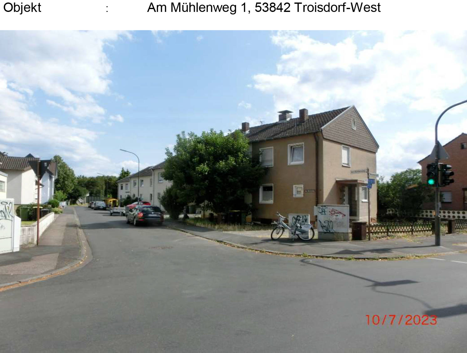 Einfamilienhaus, Doppelhaushälfte in Am Mühlenweg 1, 53842 Troisdorf, West