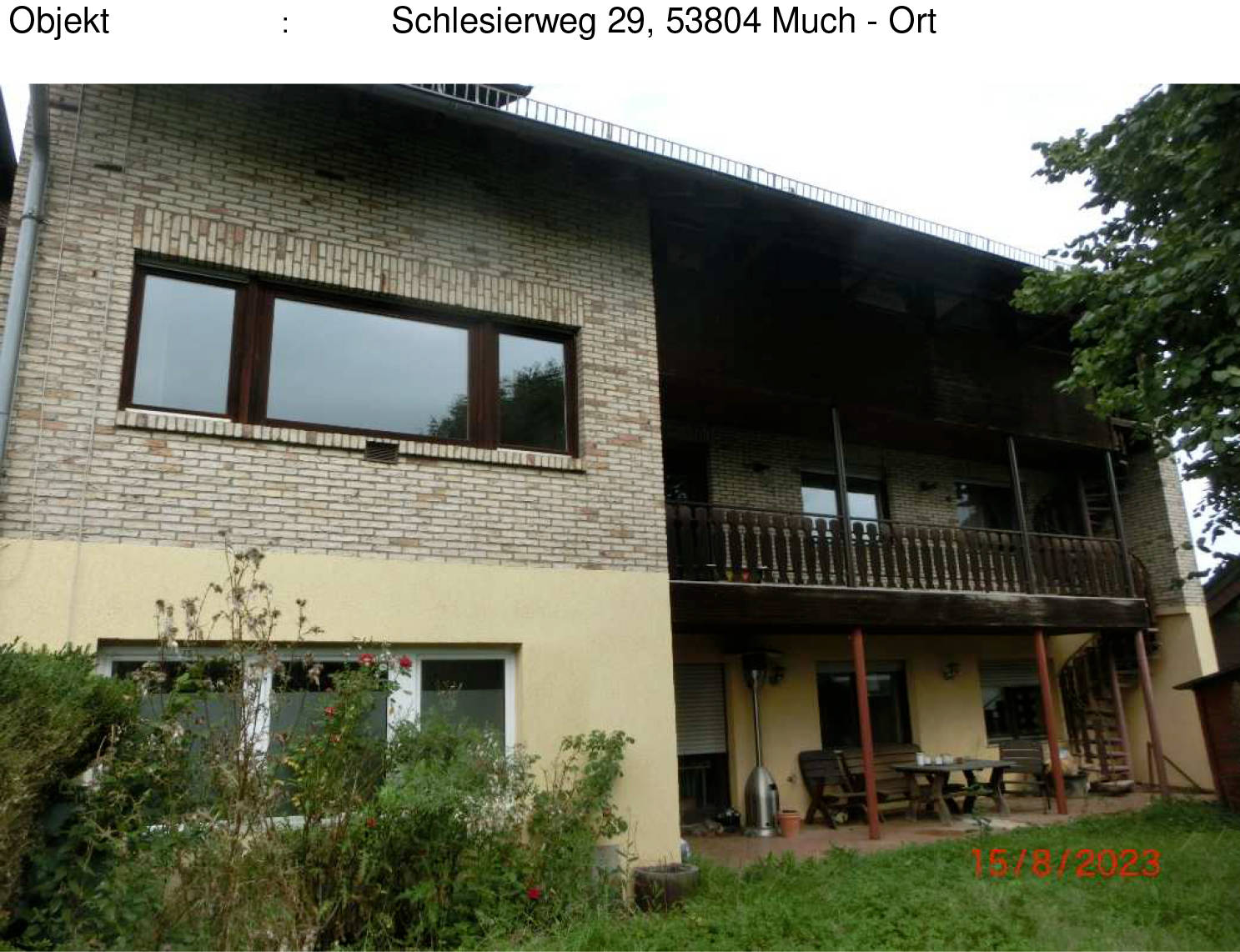 Zweifamilienhaus, Doppelgarage in Schlesierweg 29, 53804 Much, Ort
