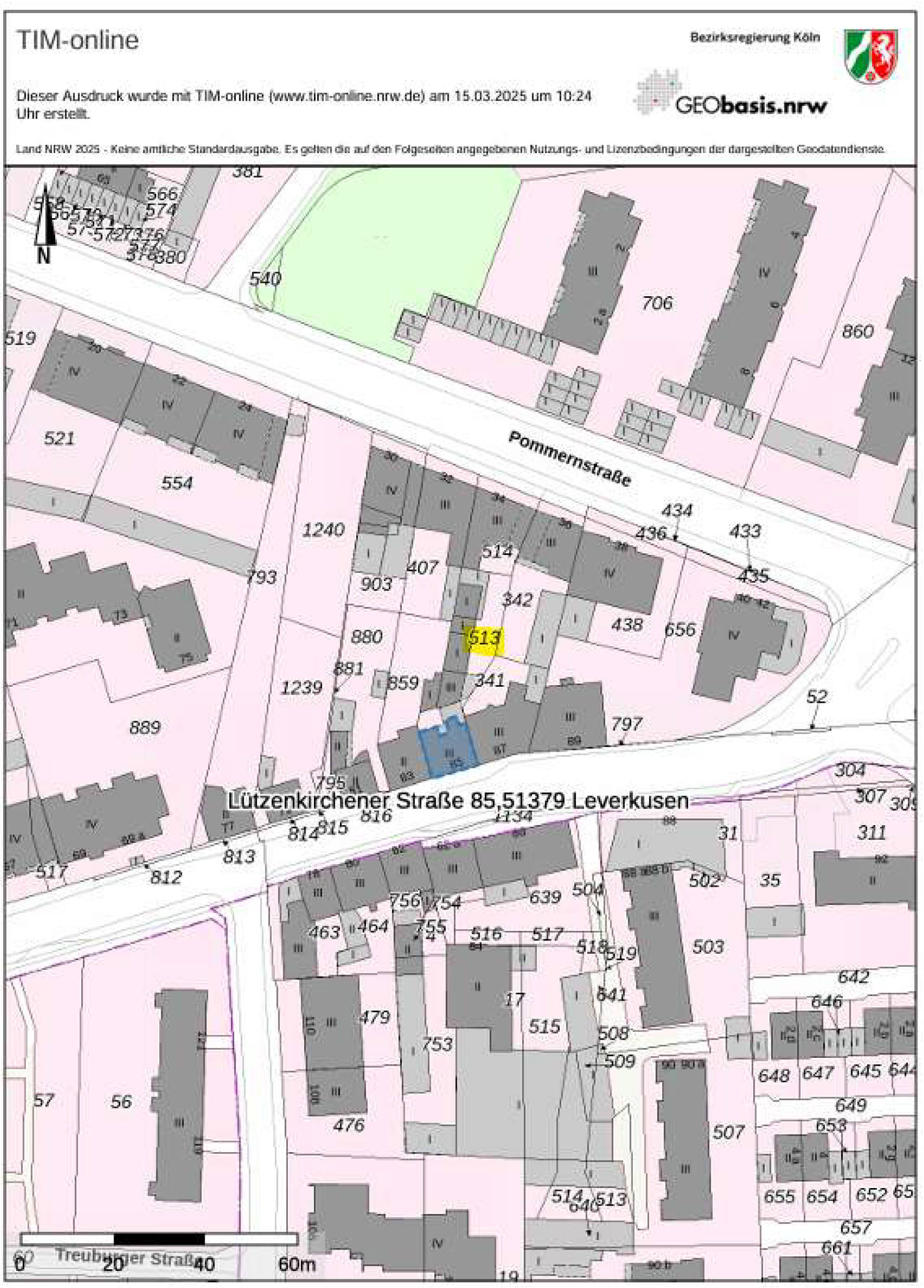 nordrheinwestpfalen 0042 K 0037/2024 Lützenkirchener Straße 85, 51381 Leverkusen 9