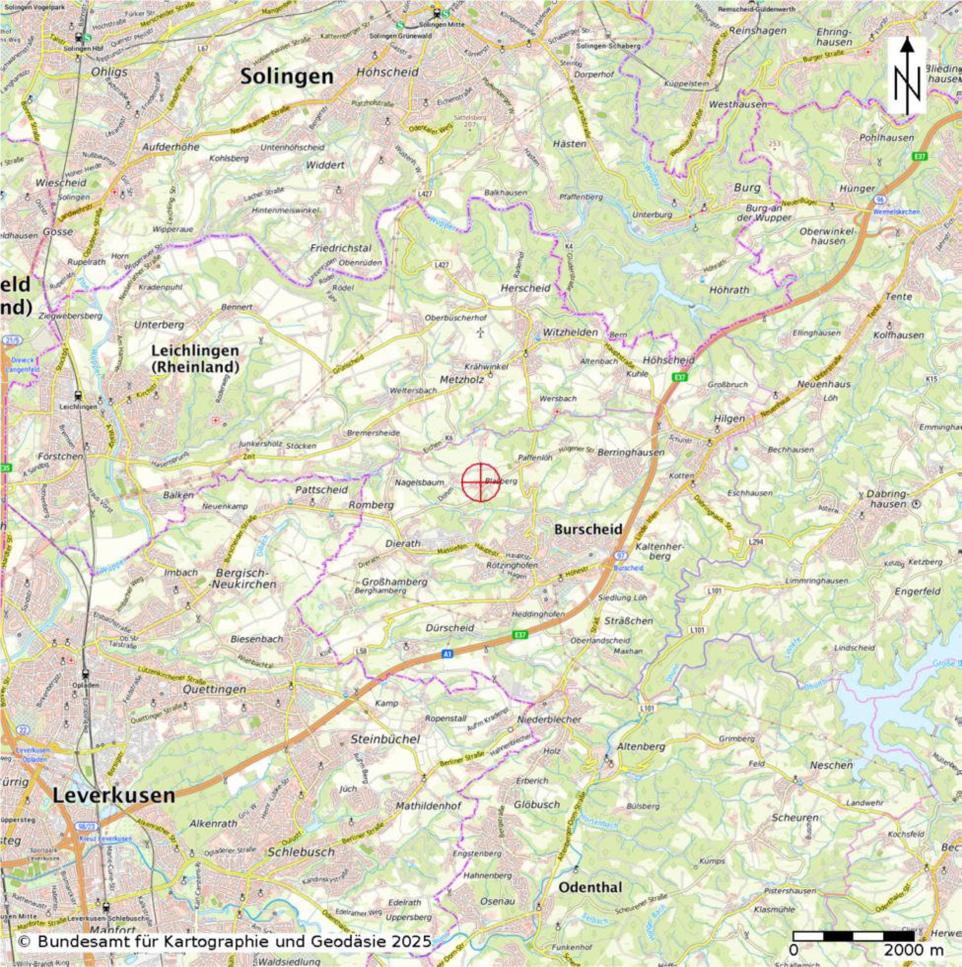 land- und forstwirtschaftlich genutztes Grundstück, land- und forstwirtschaftlich genutztes Grundstück in Blasberg, 51399 Burscheid - Bild 4