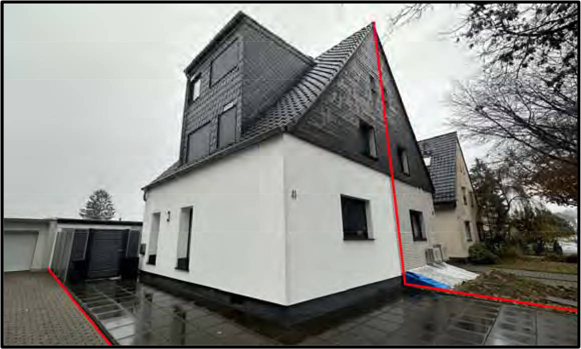 Einfamilien-Doppelhaushälfte nebst Anbau und Nebengebäude in Kirchstr. 41, 47198 Duisburg, Homberg-Hochheide