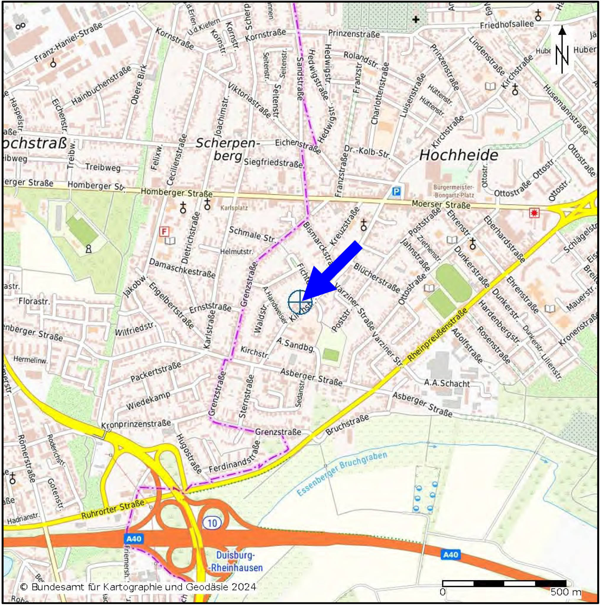 nordrheinwestpfalen 0046K0028/2023 Kirchstr. 41, 47198 Duisburg, Homberg-Hochheide 11
