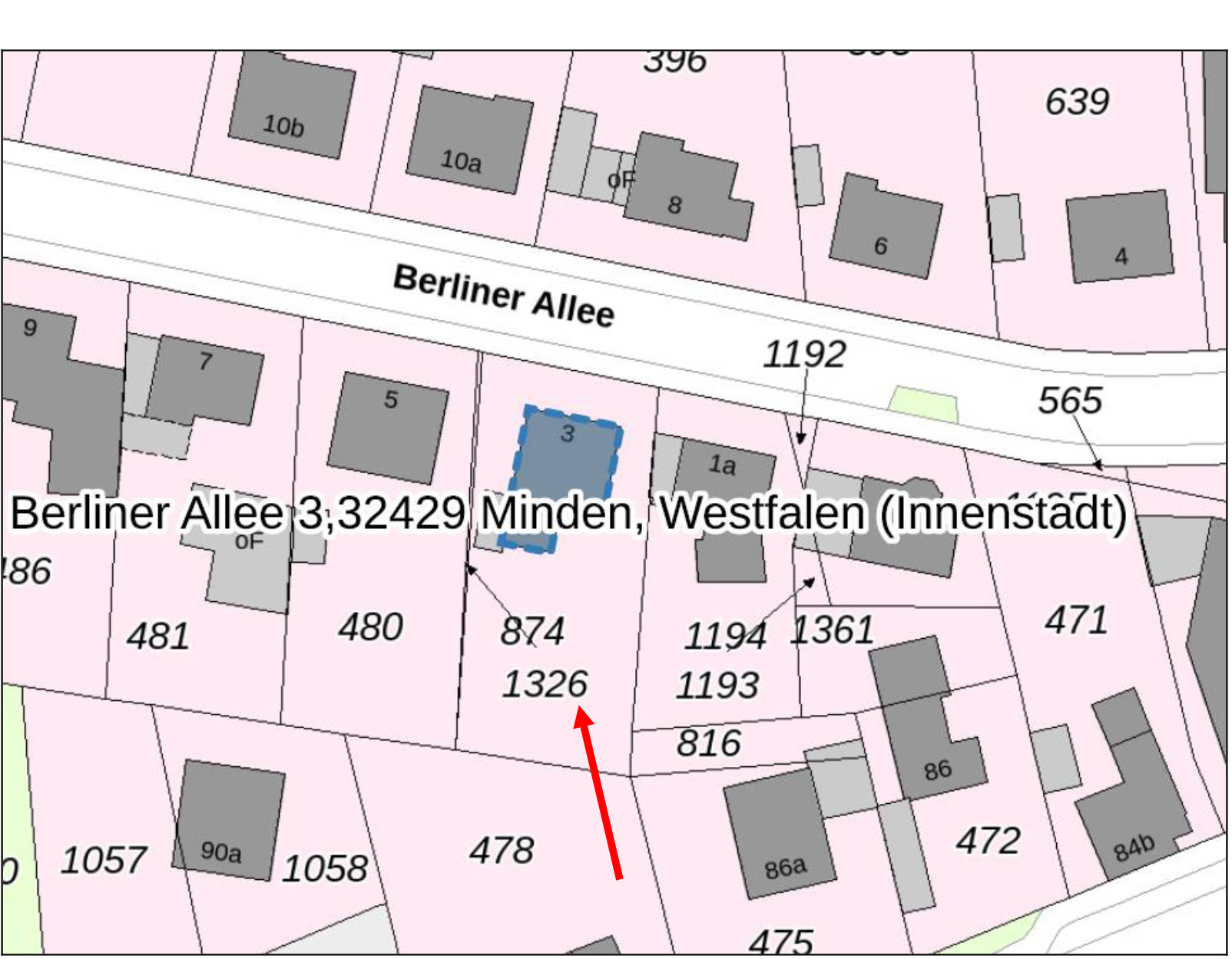 nordrheinwestpfalen 0053 K 0020/2024 Berliner Allee 3, 32429 Minden, Minden 15