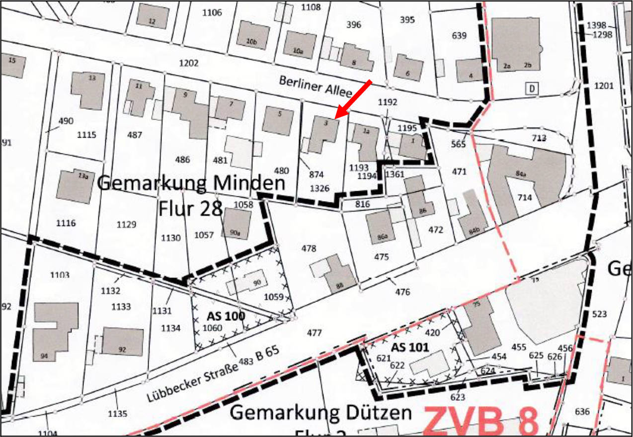 nordrheinwestpfalen 0053 K 0020/2024 Berliner Allee 3, 32429 Minden, Minden 19