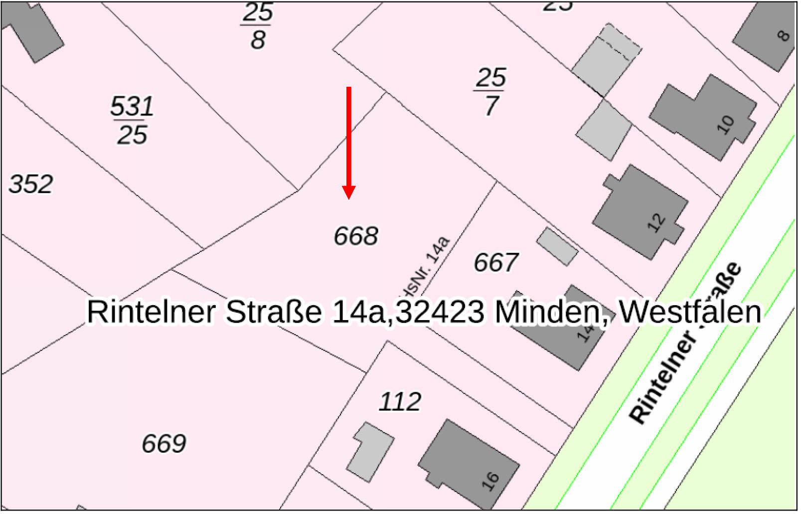 Garage, Einfamilienhaus in Rintelner Str. 14 a, 32423 Minden, Meißen - Bild 5
