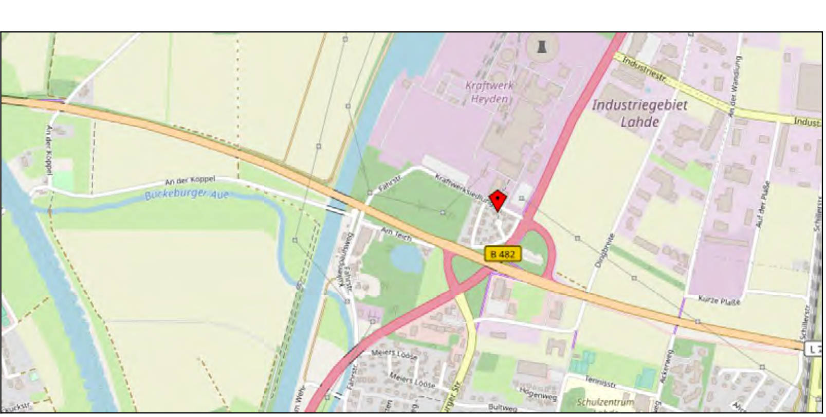 Garage, Einfamilienhaus in Kraftwerkssiedlung 7, 32469 Petershagen, Lahde - Bild 2