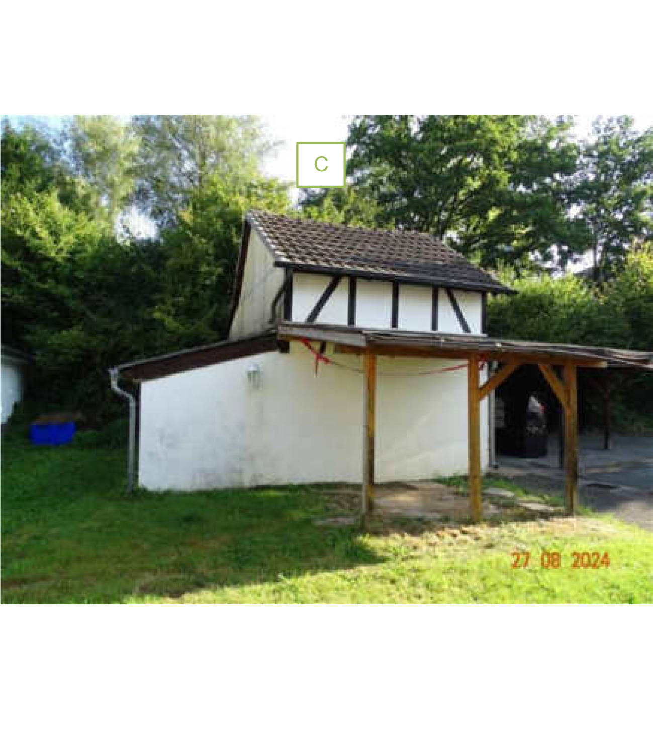 Wohn-/Geschäftshaus, Kfz-Stellplatz, Gewerbeeinheit (z.B. Laden, Büro), zusätzliches Bürogebäude eingeschossig, Denkmalschutz auf Haupthaus in Bergische Straße 50, 51766 Engelskirchen