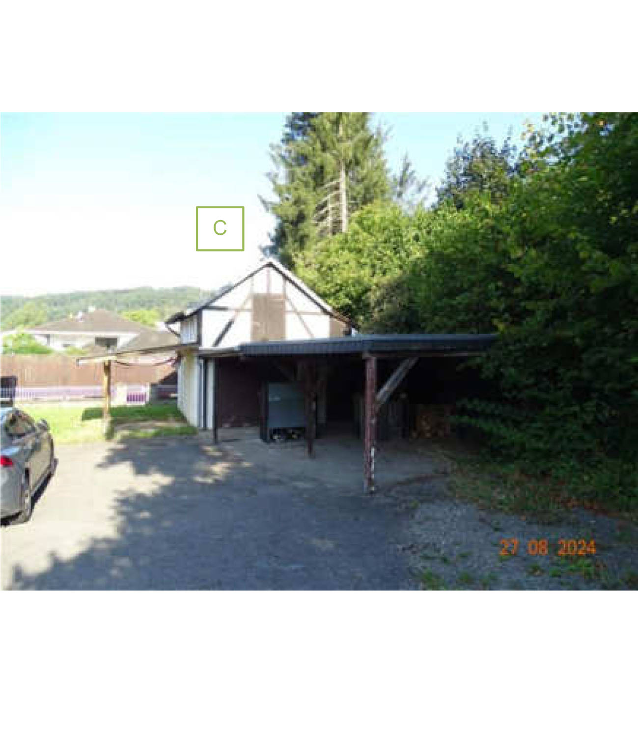 Wohn-/Geschäftshaus, Kfz-Stellplatz, Gewerbeeinheit (z.B. Laden, Büro), zusätzliches Bürogebäude eingeschossig, Denkmalschutz auf Haupthaus in Bergische Straße 50, 51766 Engelskirchen - Bild 3